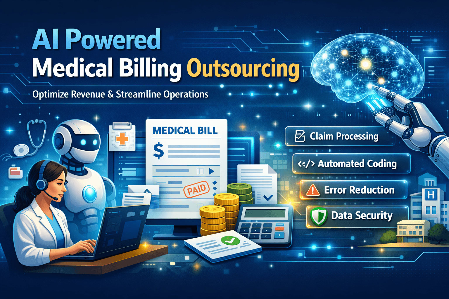 AI-Powered Medical Billing Outsourcing Services: Complete 2026 Guide for Small Practices & Independent Physicians